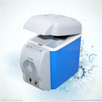 Compact 12V 7.5L Mini Car Fridge | Dual Cooler & Warmer Portable Travel Refrigerator