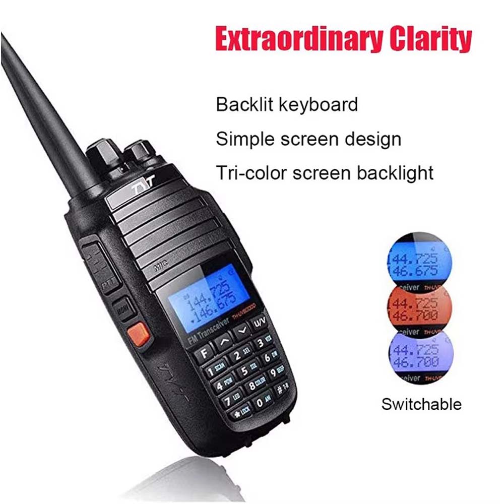 TYT TH-UV8000 OEM Mini FM Portable Walkie-Talkie. Long-range 10km Hoki Toki for outdoor & professional use. Compact design.