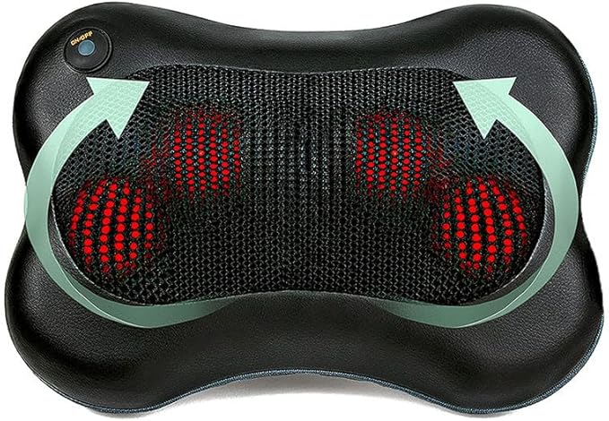 Compact & Powerful Massage Pillow | Ultimate Relaxation for Car & Home