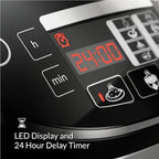Electric Rice Cooker | Multifunctional Digital 5L Cooker with Touch Control | 900W Versatile Kitchen Appliance