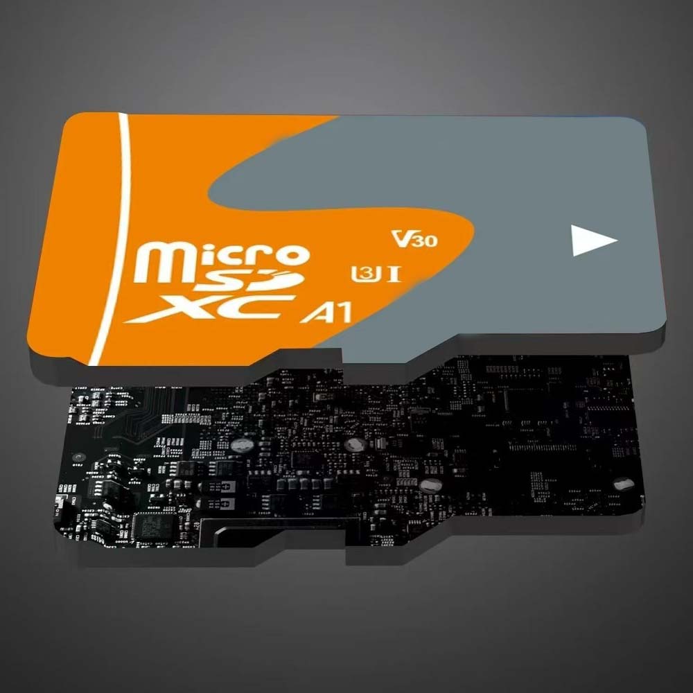 V102 128GB MicroSD Memory Card - Class 10 UHS-I High-Speed TF Storage for 4K Video, Gaming & Photography