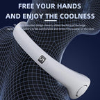 Foldable Neck Fan | Portable Personal Cooling System with 22 Air Outlets | Stay Cool Anytime, Anywhere