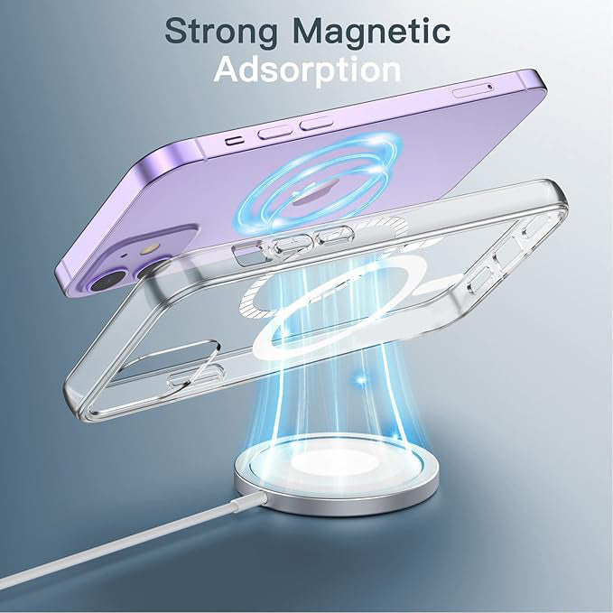 MagSafe Compatible Magnetic Phone Case | Military-Grade Protection for iPhone 12 Series