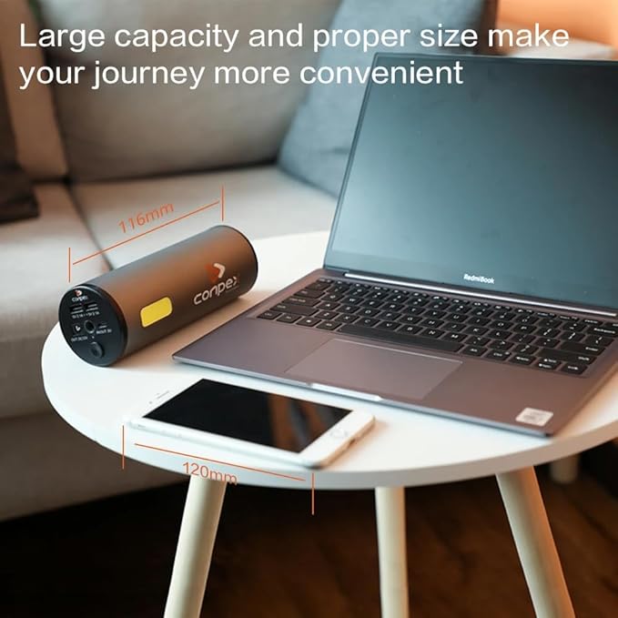 Multi-Functional Portable Power Supply | USB Rechargeable 12W Emergency Light for Camping & Tents