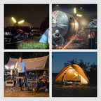 CONPEX LED Work Light | 20,000LM Dual-Head Adjustable Magnetic Light for Workshop & Camping