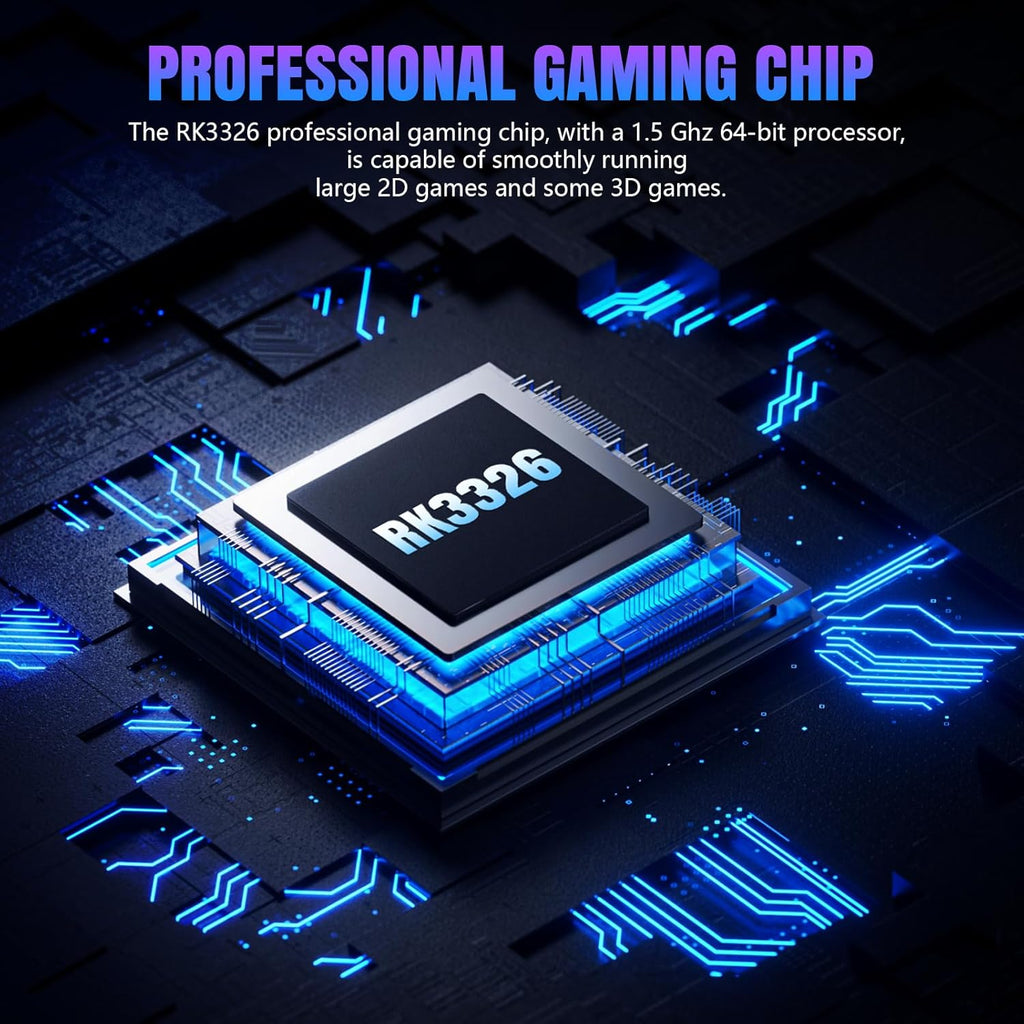 R36MAX Retro Handheld Console - 128GB/22,000 Games, 4" 4K IPS Screen, Open Source Linux System, Portable Classic Gaming (Multi-Colour)