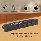 Powerful 90W Vacuum Sealer Machine | Automatic Food Preservation for Fruits, Meats & Vegetables