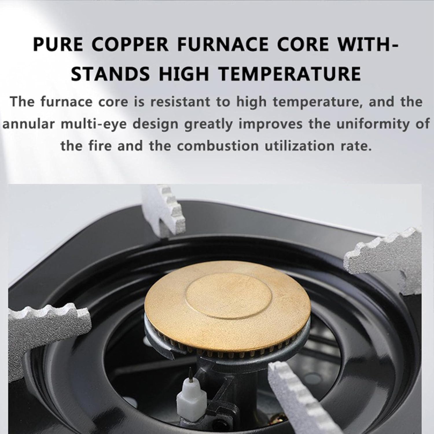 Gas Cooker Outdoor Mini Square Stove | Portable Folding Gas Stove for Camping & Adventures