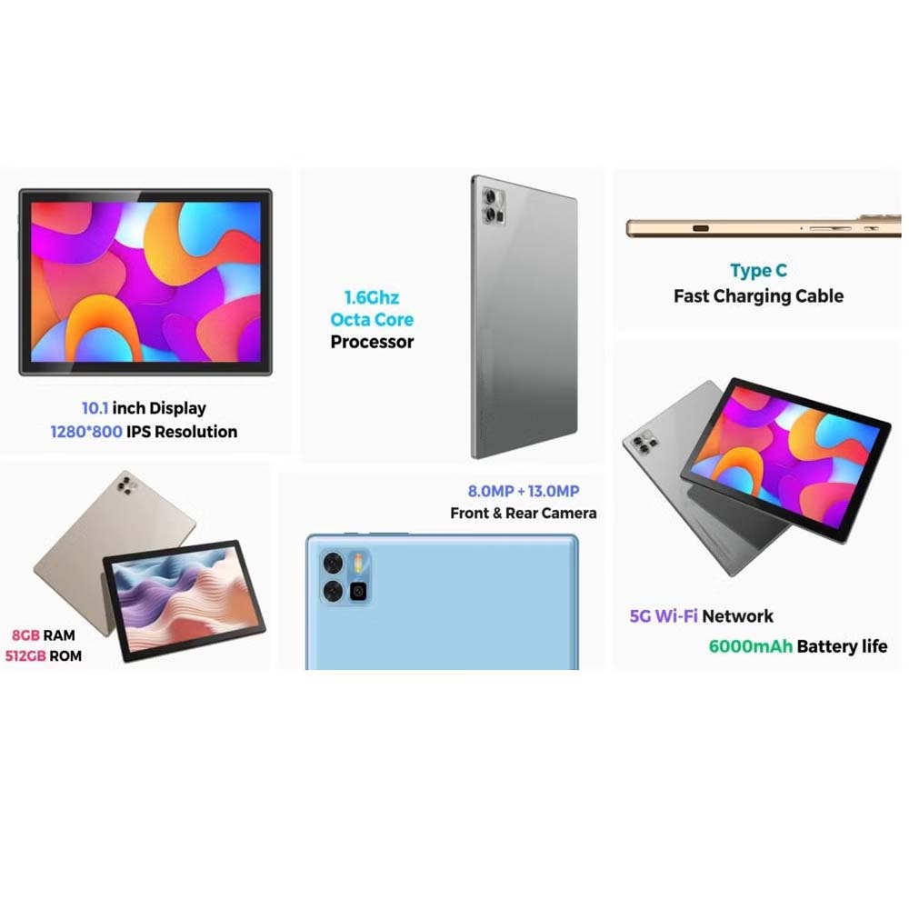 NEW TAB 12 Pro 10.1 Inch Android Tablet