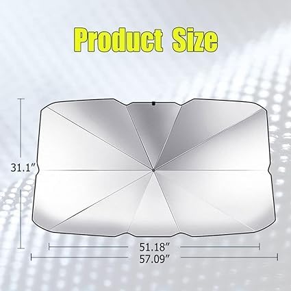 Auto Sunshade Umbrella – Foldable Windshield Heat & UV Protection for Cars, Trucks, and SUVs