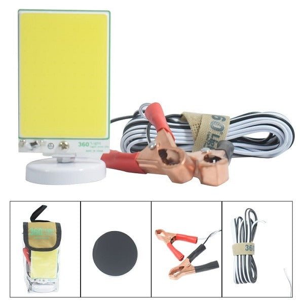 TM-25 360° Mini LED Lantern | Compact COB Pocket Light for Camping, Hiking, BBQ, & Car Repairs