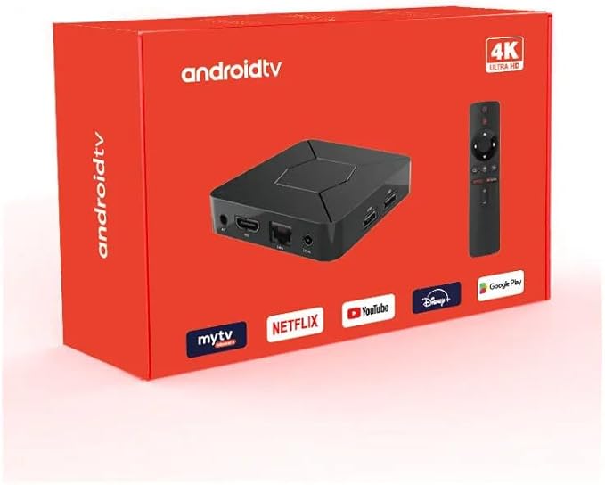 ATV OS Android Box – 4K Ultra HD Smart TV Box with Allwinner Quad Core, 2GB RAM, IPTV Q5 Support