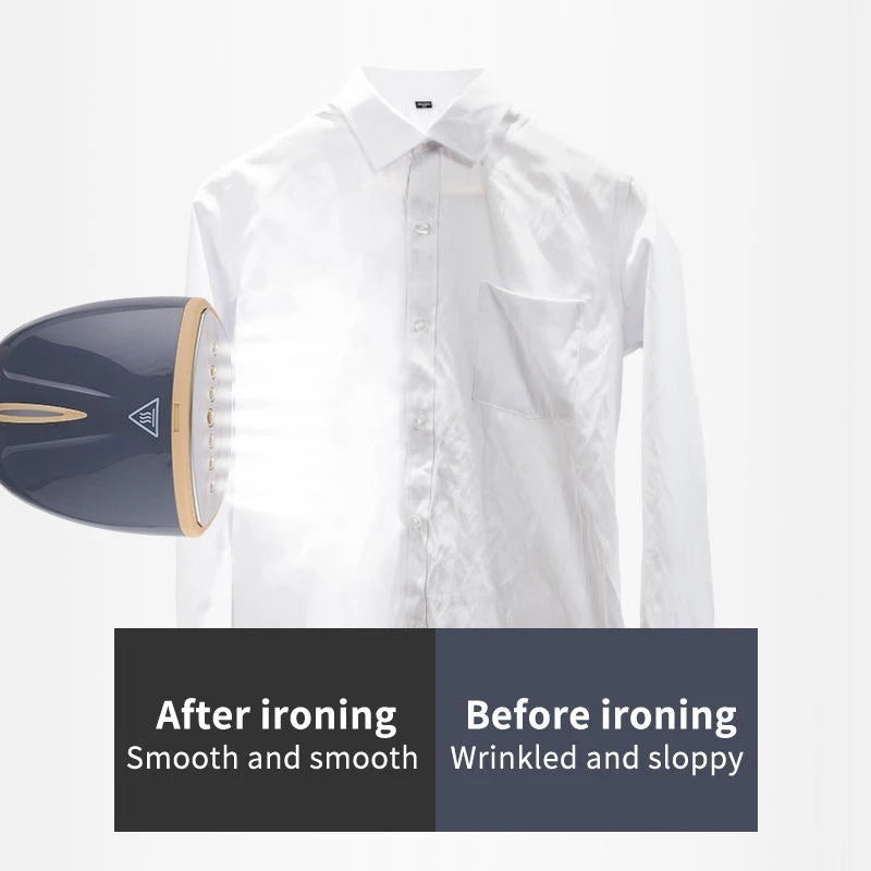 Handheld Steam Iron | 1470W Powerful Steam with 2 Gear Settings & 120ml Water Tank | Portable Electric Ironing Machine