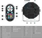 RGB Crystal Magic Ball LED Bulb | Party-Ready Colorful Light Effects for Home & Events