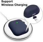 Soft Silicone Protective Case Cover for AirPods 2 & 1 | Durable & Stylish | Midnight Blue