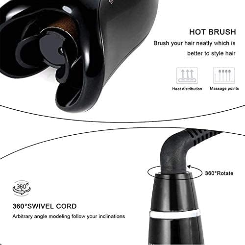 Spin N Curl Ceramic Rotating Hair Curler | Auto-Curling Tool for Effortless Curls & Waves | Salon-Quality Results at Home