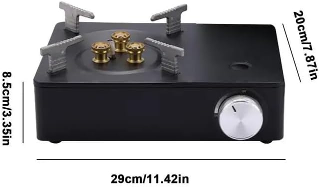 Mini Camping Stove | 3500W Portable Small Stove with Safety Features | Available in Black & White