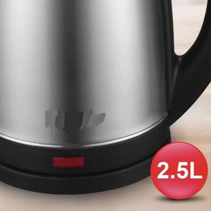 1500W Stainless Steel Electric Kettle | Auto Power-Off | 2.5L Large Capacity