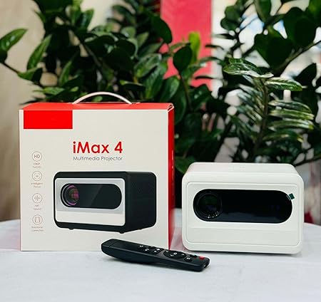 iMax 4 Smart LCD Projector – 1080P HD Multimedia Home Theater Cinema Experience with HDMI & Bluetooth Connectivity