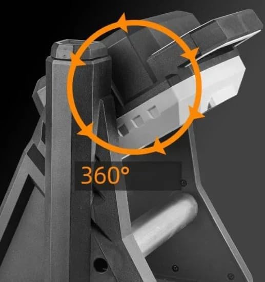 Multifunctional Work Light with Telescopic Base – Adjustable Height & Bright LED Illumination for Construction, DIY, and Emergency Lighting