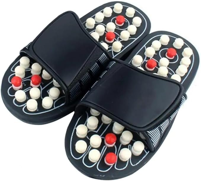 Acupressure Relaxation Foot Massage Slippers | Daily Reflexology for Improved Wellness