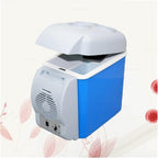 Compact 12V 7.5L Mini Car Fridge | Dual Cooler & Warmer Portable Travel Refrigerator
