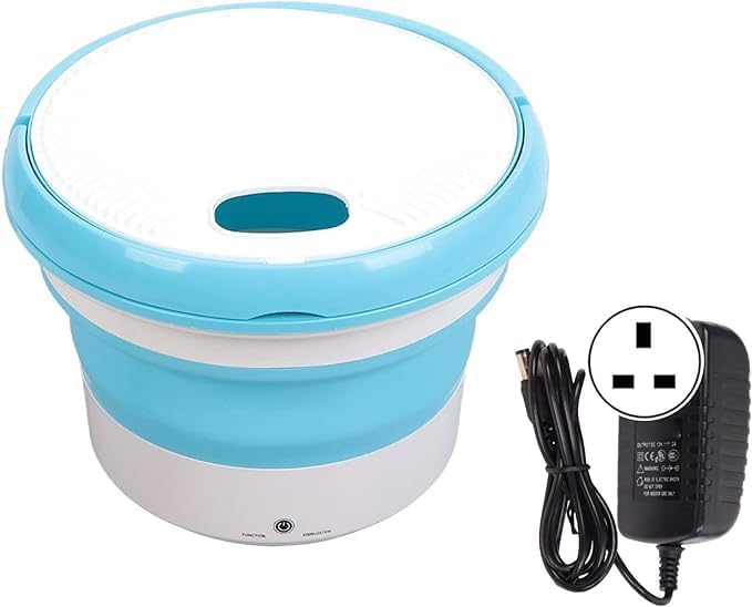 Portable Folding Washing Machine | Compact & Space-Saving Laundry Solution for Travel and Home
