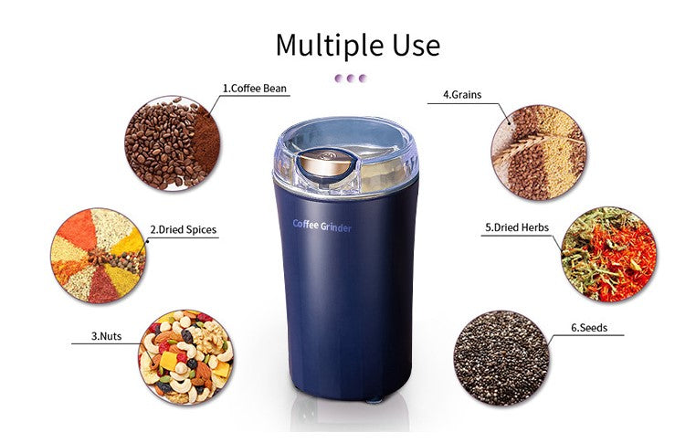 Mini Travel Coffee Grinder | Electric Mini Mill for Freshly Ground Coffee Beans | Portable, Lightweight, and USB Rechargeable | Perfect for Coffee Enthusiasts on the Go
