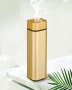 Rechargeable USB Electric Bakhoor Burner (Gold) | Portable Oud Incense Burner | Stylish & Functional Home Accessory