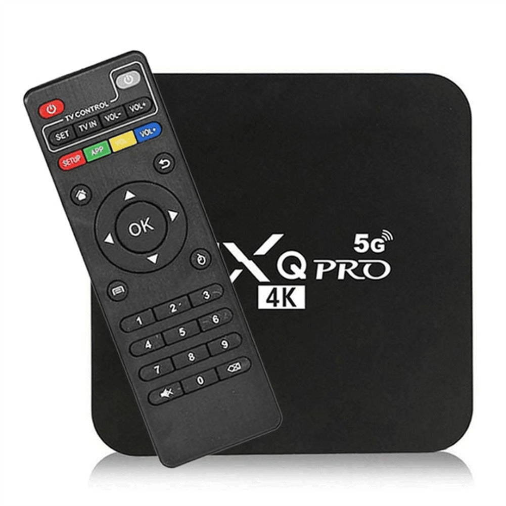 MXQ Pro TV Box 4K 5G | Android 10 Set-Top Box with HD Internet Streaming