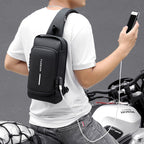 Men's Lightweight Multi-Functional Chest Bag | Large Capacity Waterproof Crossbody Shoulder Bag