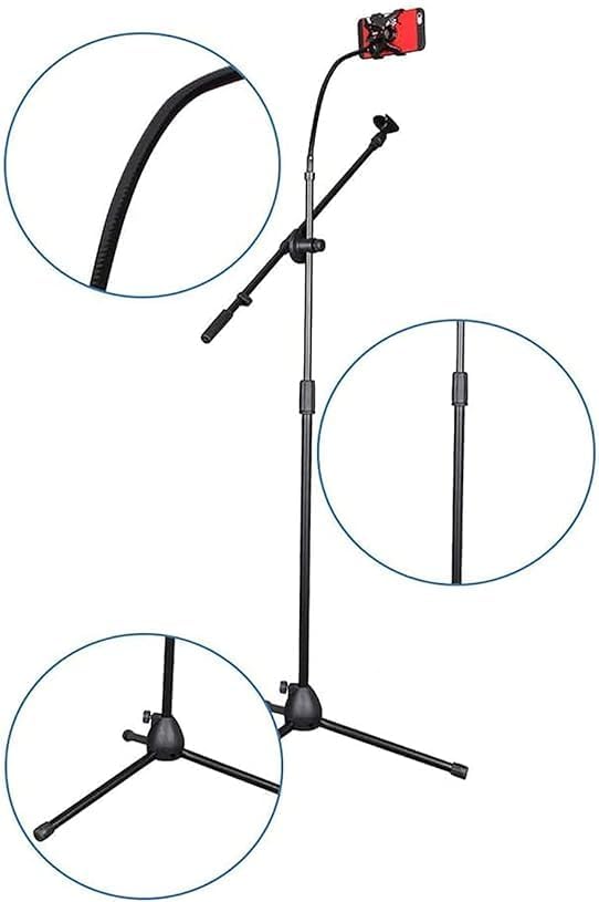 SJ-10 Tripod Microphone Stand | Durable & Adjustable Stand for Studio & Stage