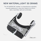 3D Glasses Virtual Reality Helmet – Immersive VR Goggles for iPhone & Android Smartphones | Adjustable Headset for Gaming & 3D Movies