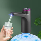 Rechargeable Electric Water Dispenser Pump | USB Powered for 3, 4, & 5 Gallon Bottles | Compact, Portable, & Easy-to-Use Design