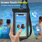 Waterproof Phone Pouch | IPX8 Waterproof Cell Phone Case | Universal Dry Bag for All Mobile Phones | Essential for Beach, Water Sports, & Outdoor Activities