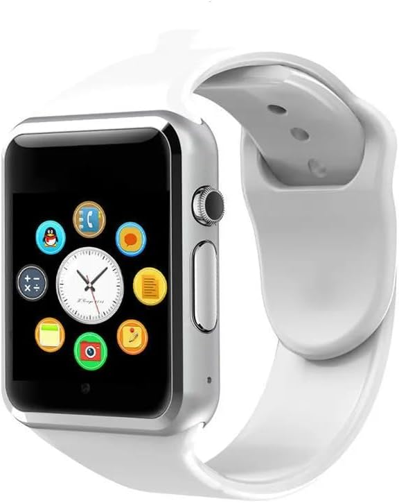 A1 Bluetooth Smart Watch - Fitness Tracker with Pedometer, SIM Card Slot & Camera | Android Sports Bracelet with Call, Message Alerts, and Health Tracking
