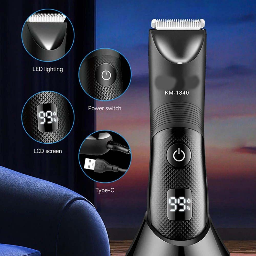 KM-1840 Hair Clipper – Cordless Professional Grooming Tool for Precision and Style