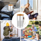 450ml Insulated Travel Coffee Mug with Temperature Display | Double-Walled Stainless Steel Thermos for Hot & Cold Drinks