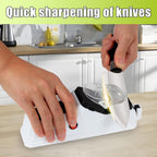 Premium Electric Knife Sharpener – Durable USB-Powered Sharpener for Safe and Stylish Knife Maintenance