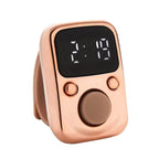 Digital LED Hand Tally Counter | Rechargeable Electronic Clicker with Luminous Display