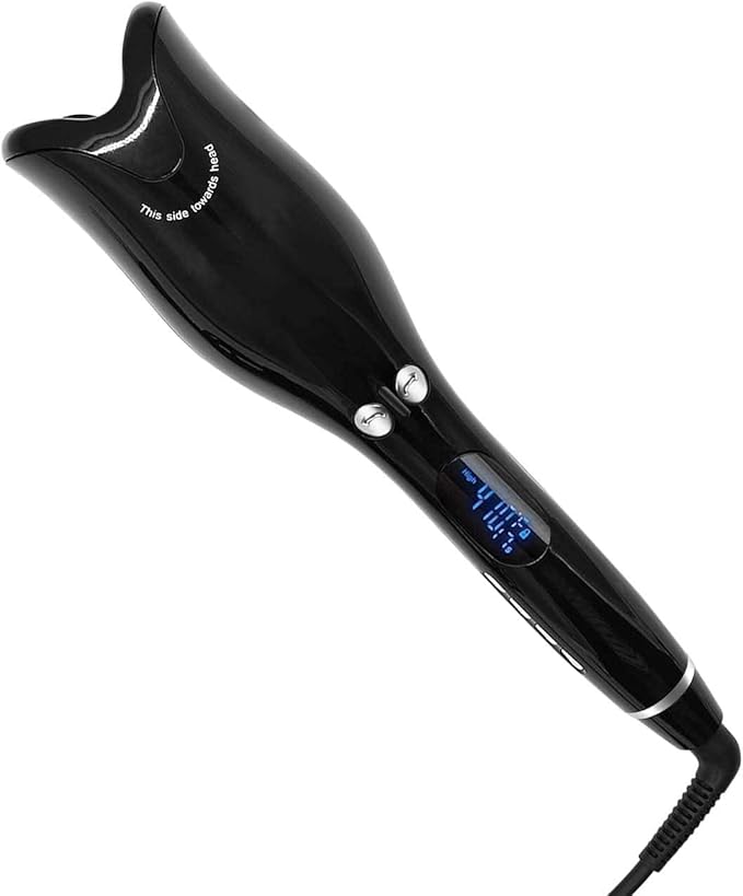 Spin N Curl Ceramic Rotating Hair Curler | Auto-Curling Tool for Effortless Curls & Waves | Salon-Quality Results at Home