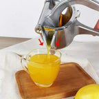 Manual Fruit Juicer | Hand-Operated Steel Handle for Fresh Orange & Lemon Juice