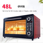 48L Digital Touch Microwave Oven – Tabletop Microwave & Grill Combo for Versatile Home Cooking