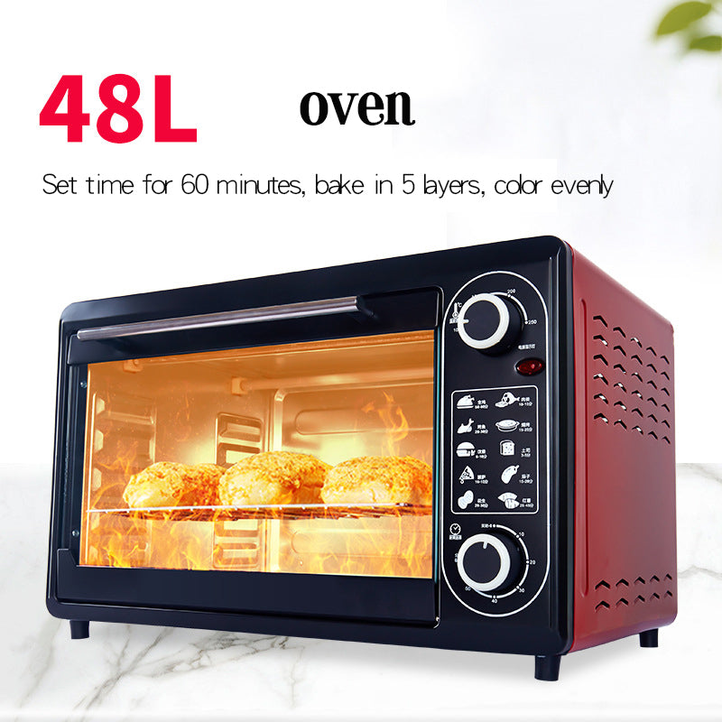 48L Digital Touch Microwave Oven – Tabletop Microwave & Grill Combo for Versatile Home Cooking