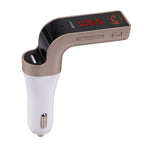 Car G7 LCD Bluetooth Car Charger FM Kit | MP3 Transmitter & Hands-Free Calling | (Multi)