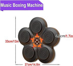 Music Boxing Machine – Electronic Smart Focus & Agility Training | Digital Boxing Target | Wall-Mounted Boxing Pad