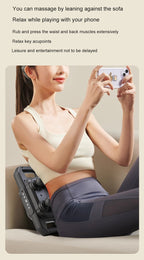 Tissue Body Massager | Powerful Fascia Gun with Six Attachments | Deep Tissue Relief & Tension Easing | Portable & Ergonomic Design | Perfect for Athletes & Daily Relaxation