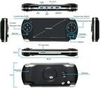 Classic Handheld Gaming Console | 4.3-Inch Screen with 200 Retro Games & Integrated Camera