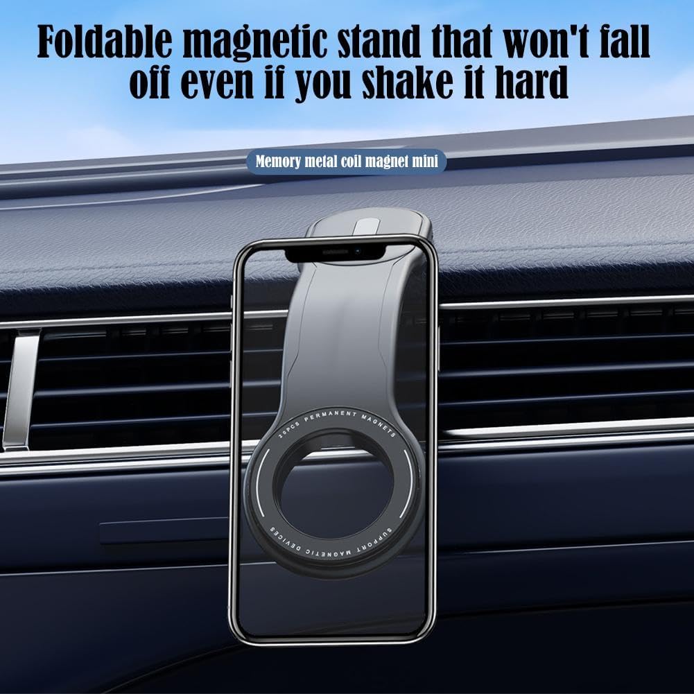 Magnetic Phone Holder Base for Car | Secure & Convenient Dashboard Bracket | Hands-Free Design for All Smartphones | Durable & Sleek
