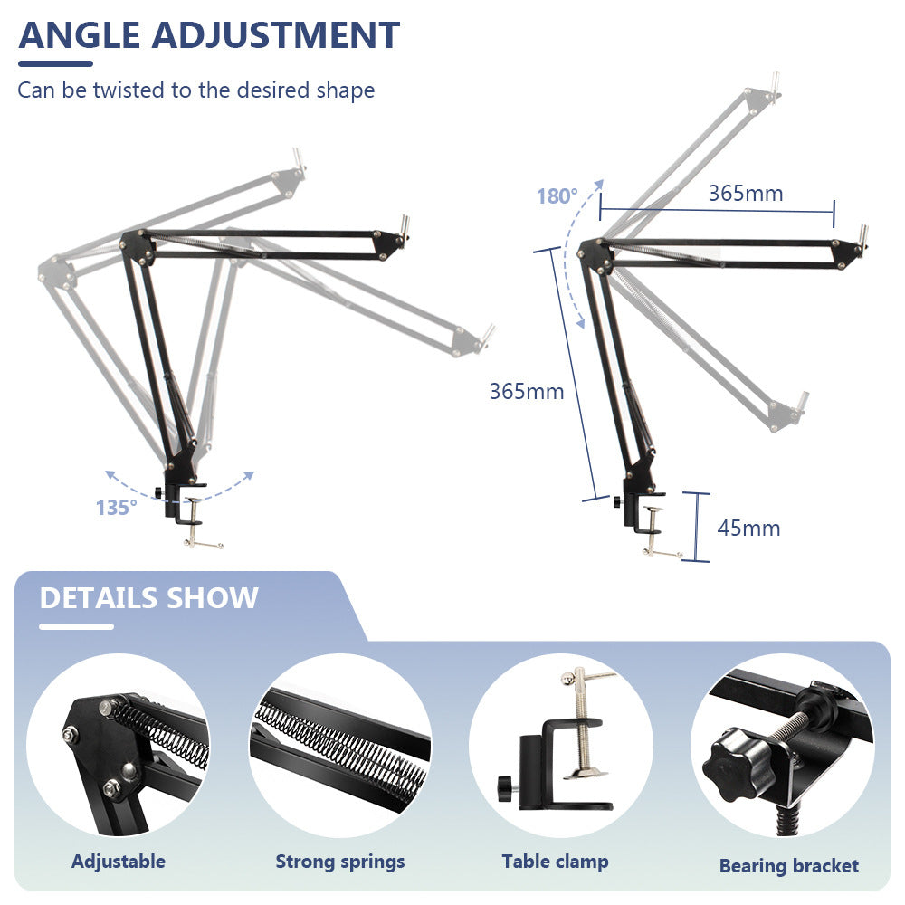 BM800 Condenser Microphone Kit - Professional Studio Recording & Live Stream Bundle with V8S Sound Card & Full Accessories
